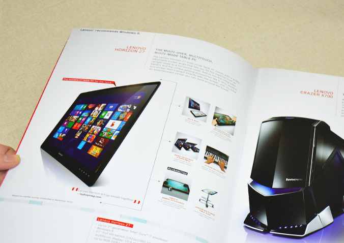 聯想  集團畫冊設計 集團宣傳冊設計 宣傳物料設計  北京彩頁設計