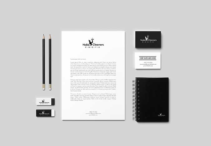 耐普拉干洗  企業logo設計  形象vi設計