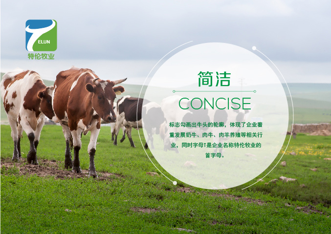 特倫牧業 商標設計 logo設計  北京VI設計 北京品牌設計