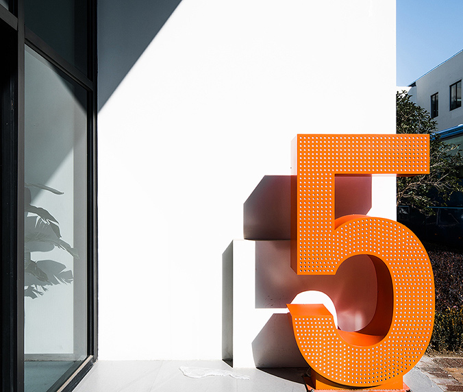 園區空間設計，空間導視設計，路牌設計