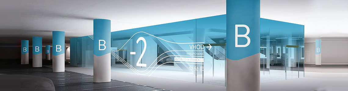 商場(chǎng)停車(chē)場(chǎng)導(dǎo)視